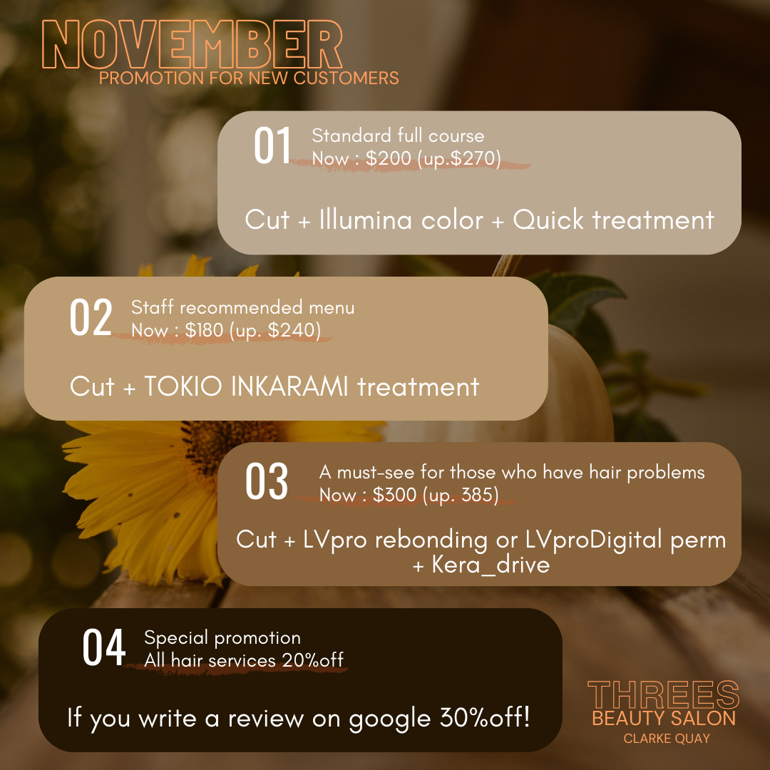 Nov'23 Japanese beauty salon