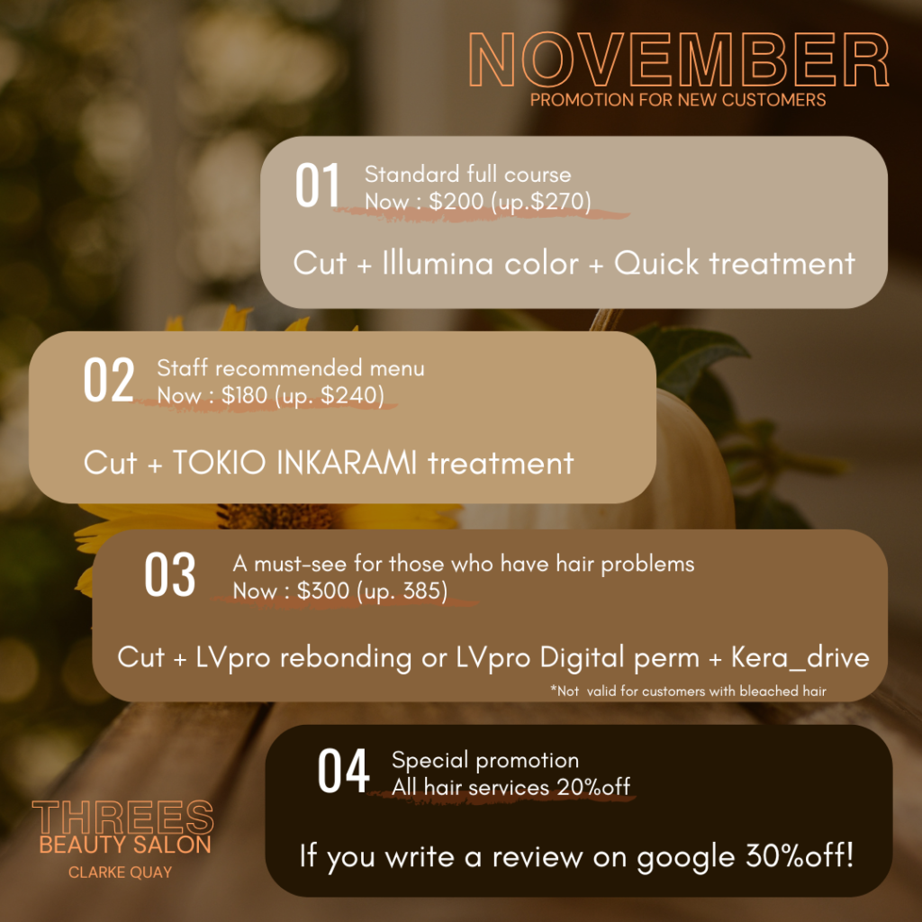 Nov'24 Japanese beauty salon