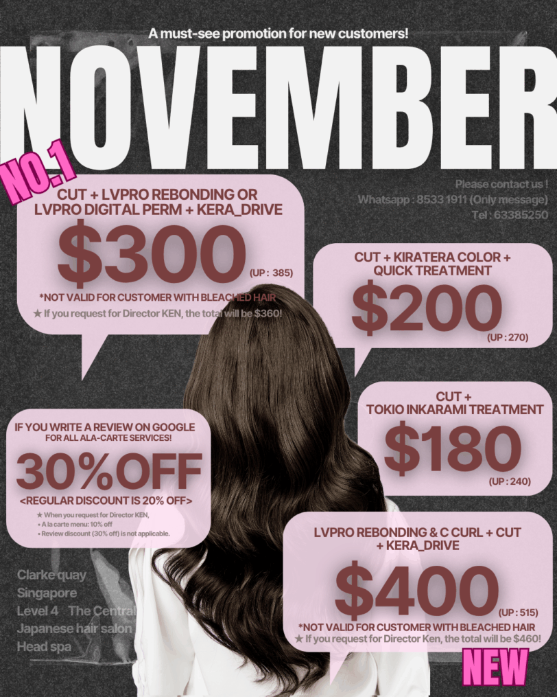 Nov'25 Japanese beauty salon