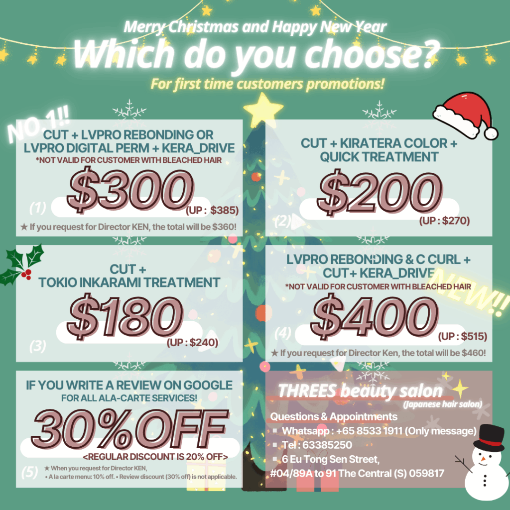 Dec'25 Japanese beauty salon