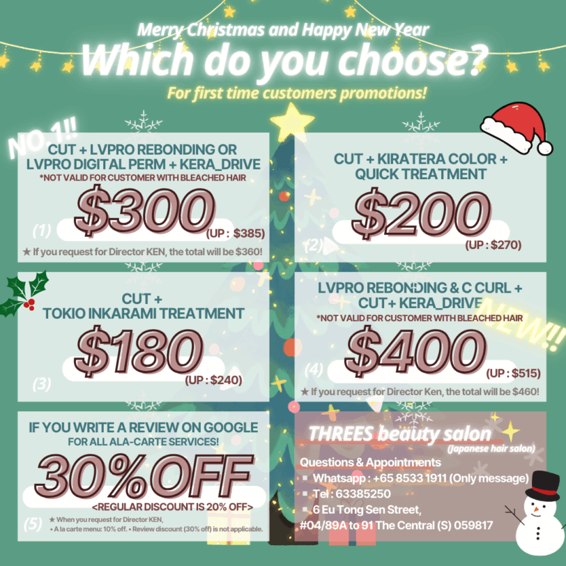 Dec'25 Japanese beauty salon