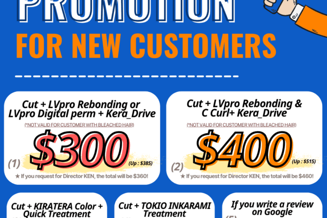 Apr'26 Japanese beauty salon